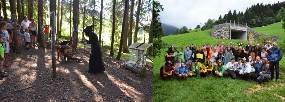 Hexe im Zauberwald Hexe im Zauberwald